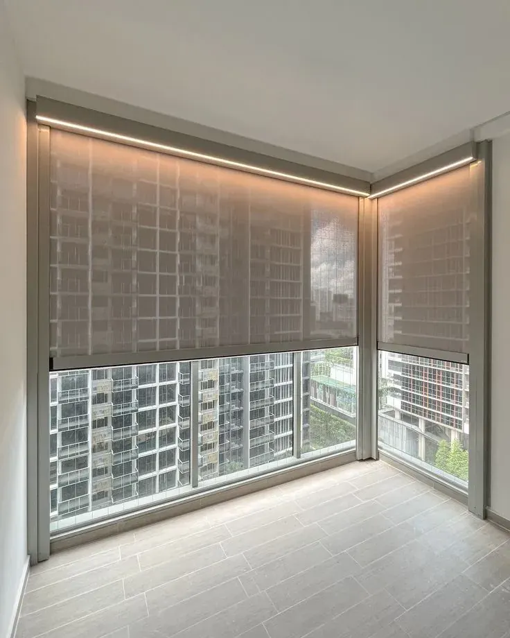 Custom shades measured and installed in Shelbyville